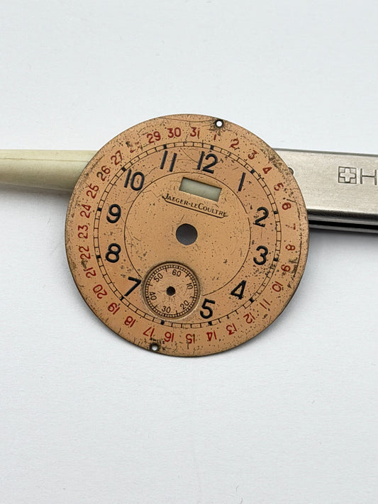 Jaeger-LeCoultre dial quadrante vintage calendar 29mm