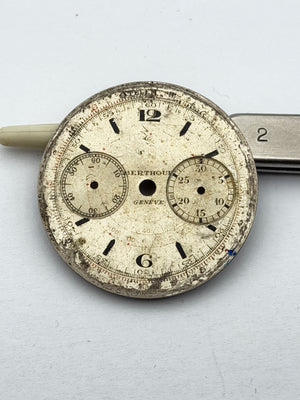 Universal Genève berthoud geneve chrono 33.5mm dial quadrante