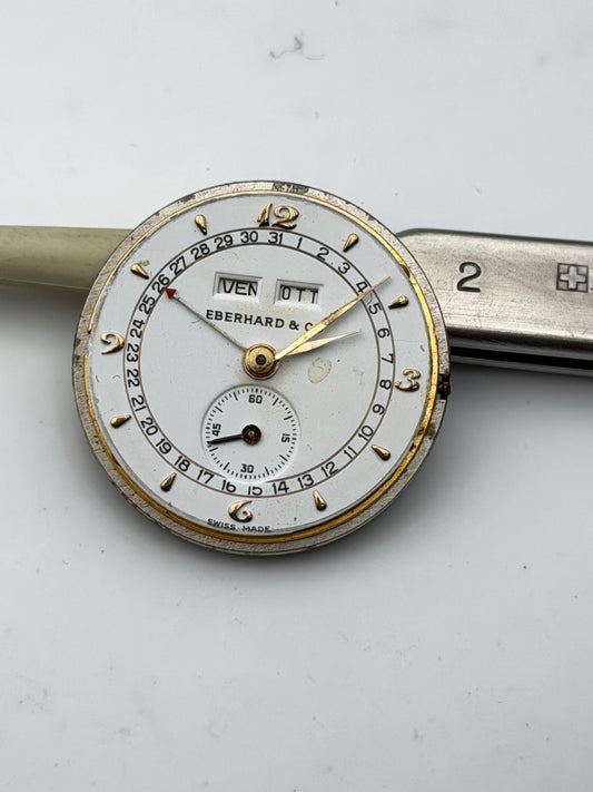 eberhard triple date eta 255.481 quartz movement movimento