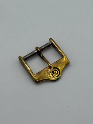 gucci fibbia buckle gold plated 14mm swiss made