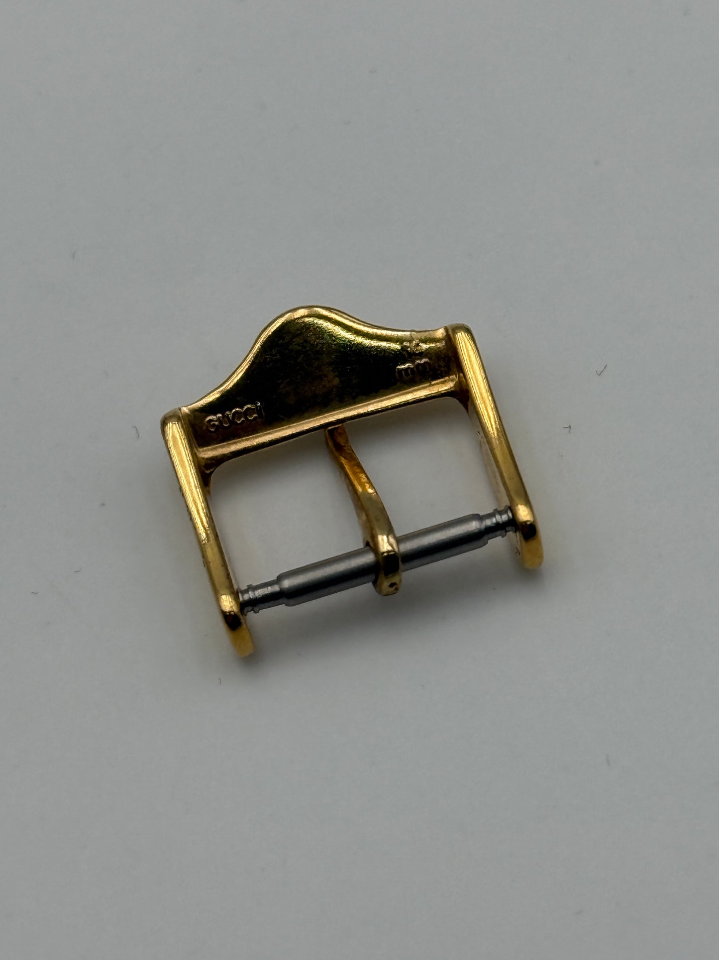 gucci fibbia buckle gold plated 14mm swiss made