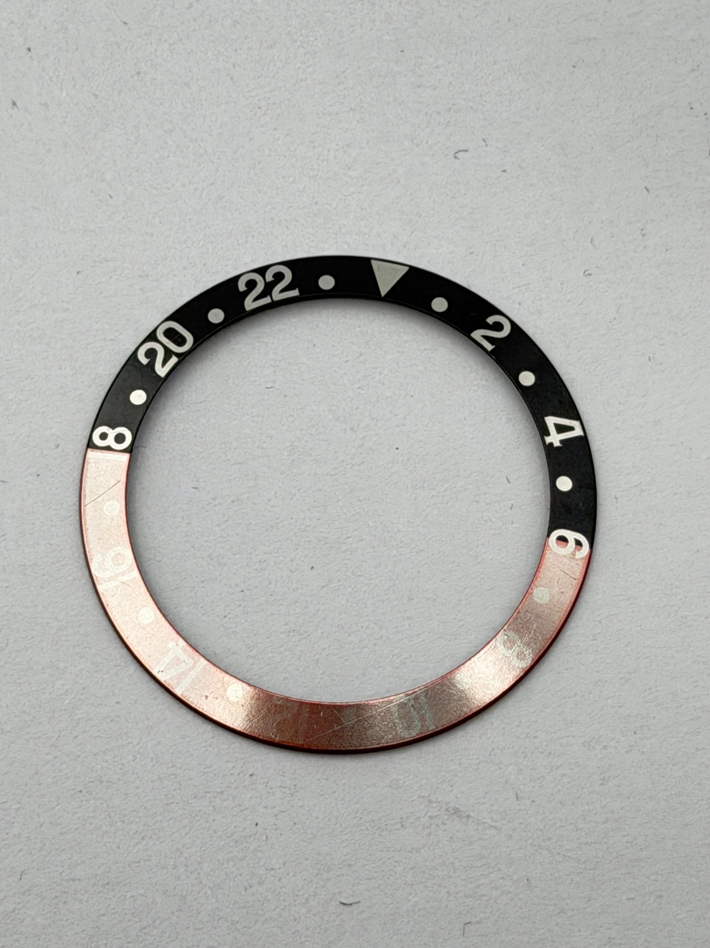 Rolex gmt ghost 16710 1998 37.8mm inserto inner bezel