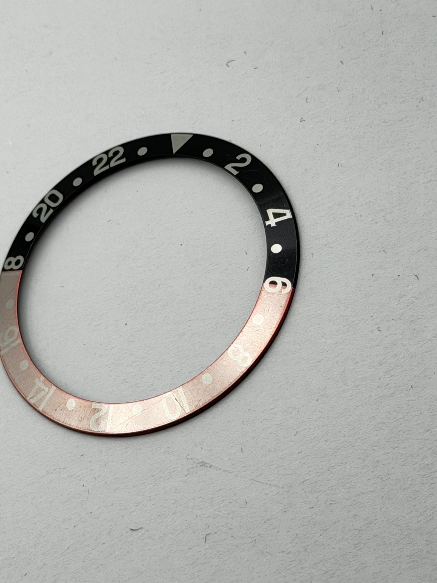Rolex gmt ghost 16710 1998 37.8mm inserto inner bezel