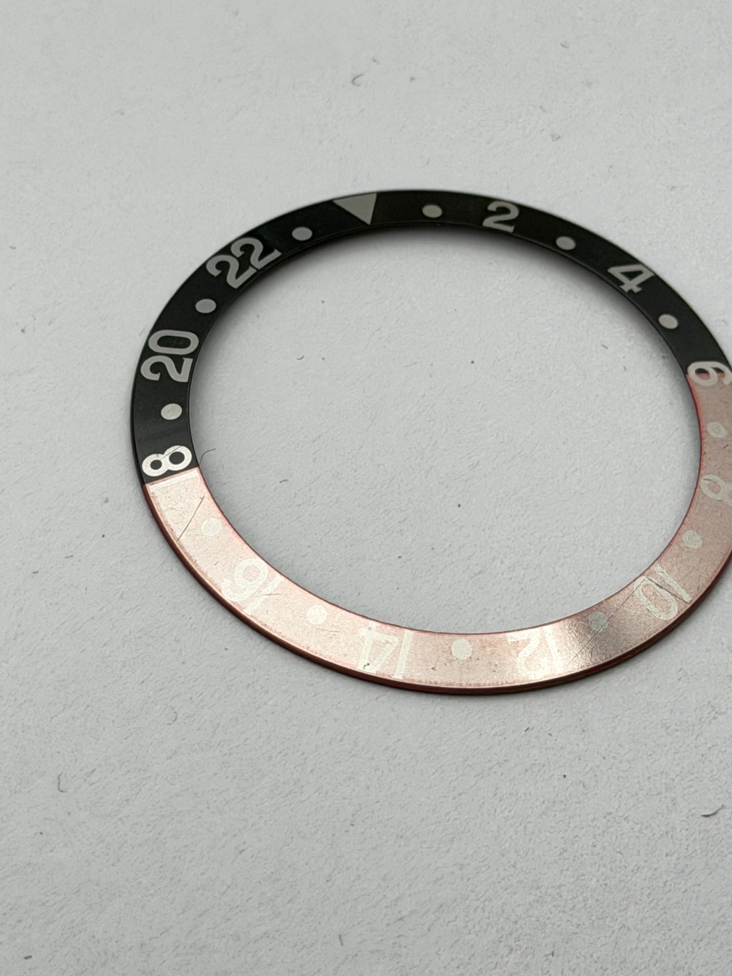 Rolex gmt ghost 16710 1998 37.8mm inserto inner bezel