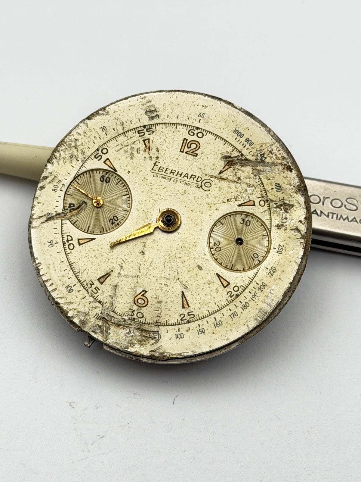 eberhard 16000 valjoux 65 movement movimento extra-fort