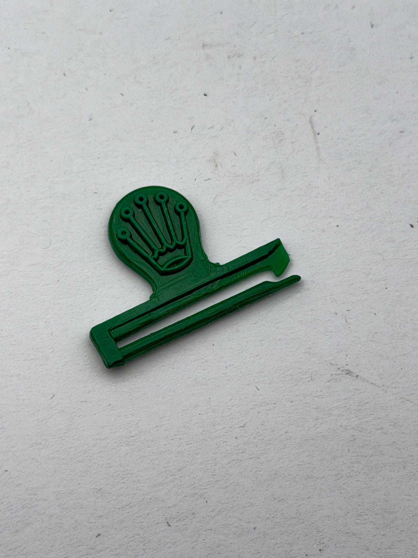 Rolex tag cartellino vintage green