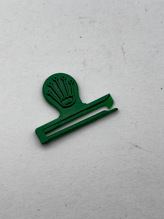 Rolex tag cartellino vintage green