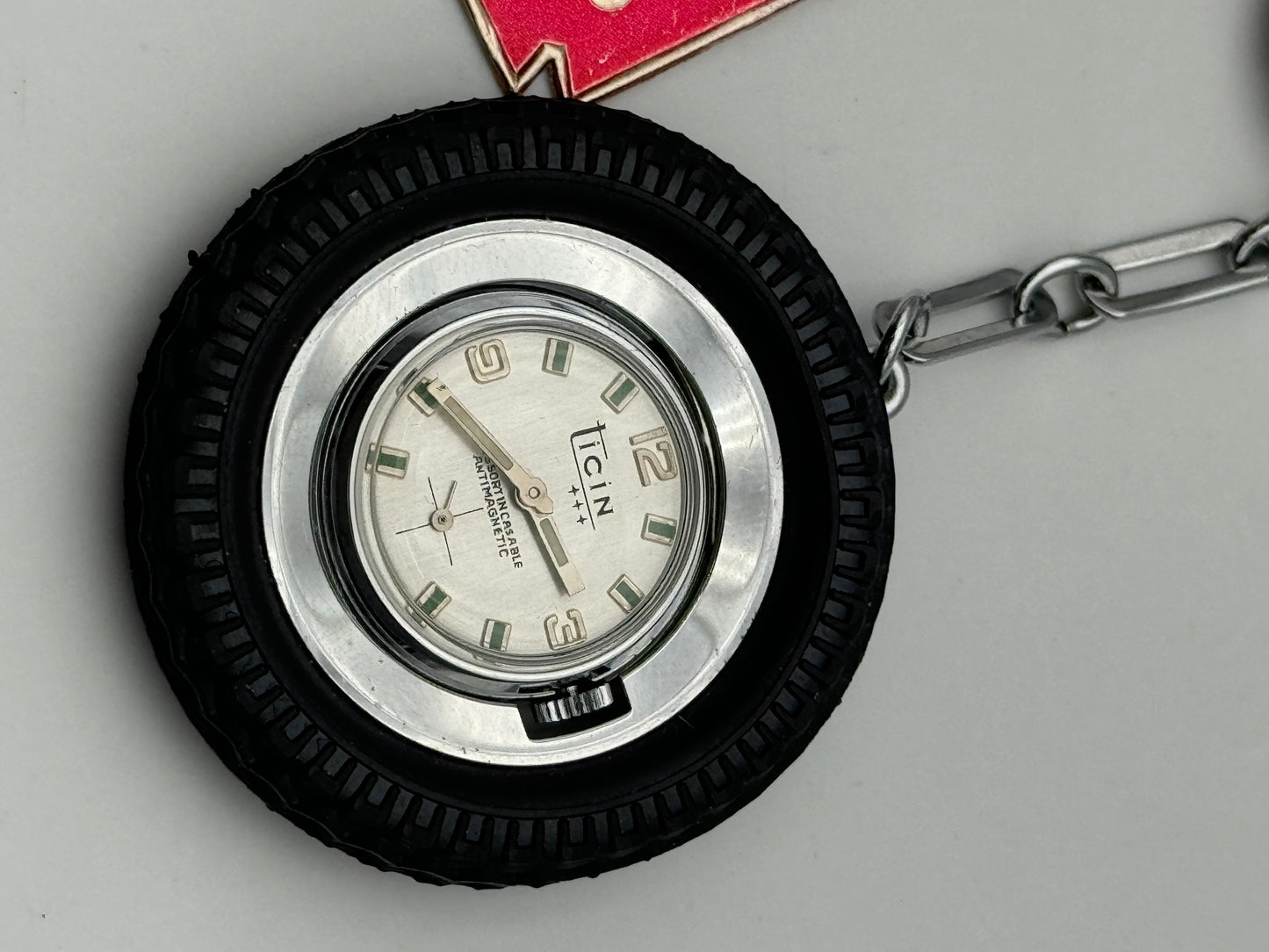 ticin ruotino wheel swiss made watch NOS