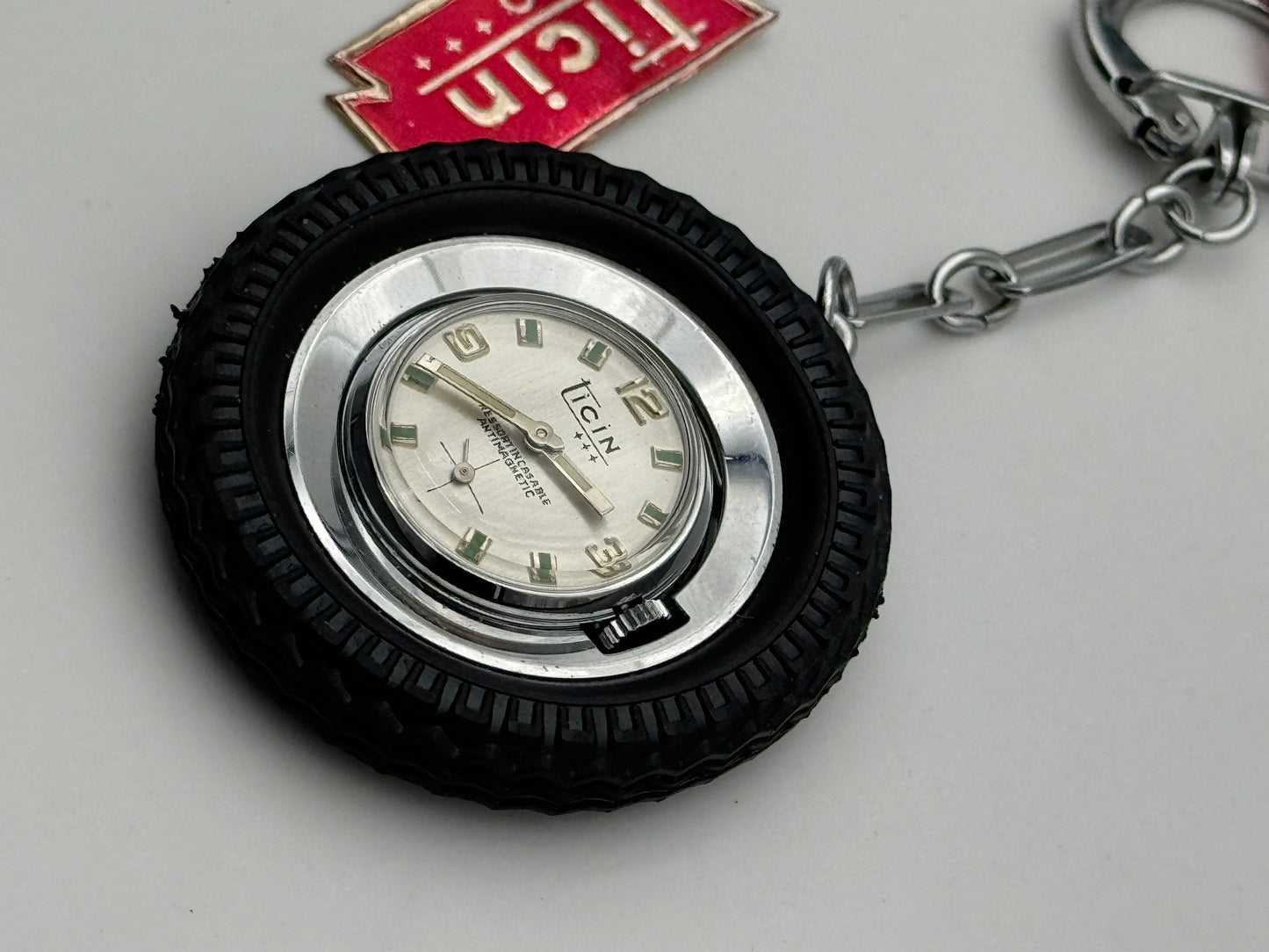 ticin ruotino wheel swiss made watch NOS