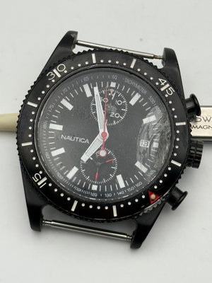 nautica chronograph a15590 43mm quartz