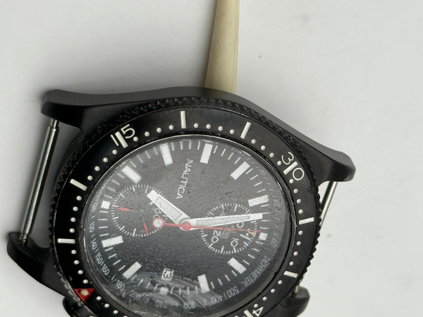 nautica chronograph a15590 43mm quartz