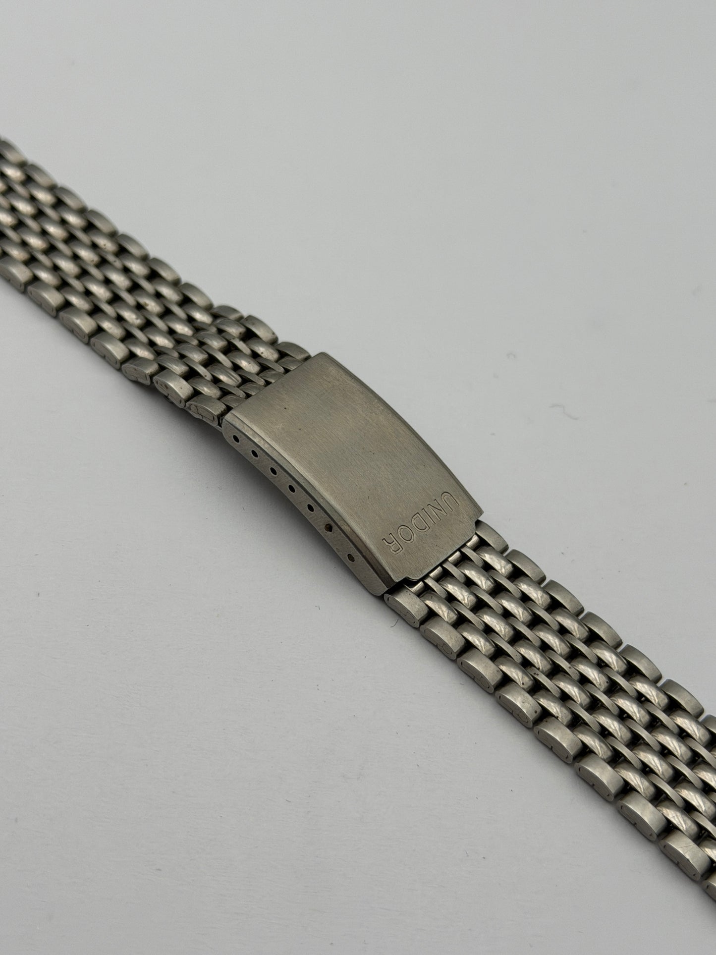 unidor bracciale bracelet steel strap 16mm vintage