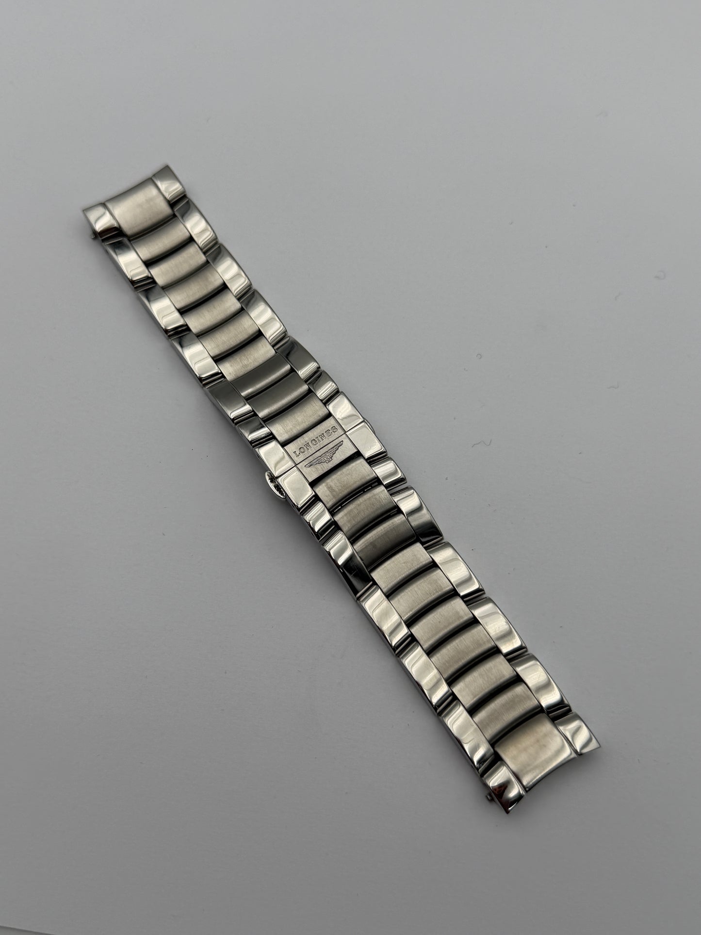Longines cinturino strap bracciale bracelet steel 20mm