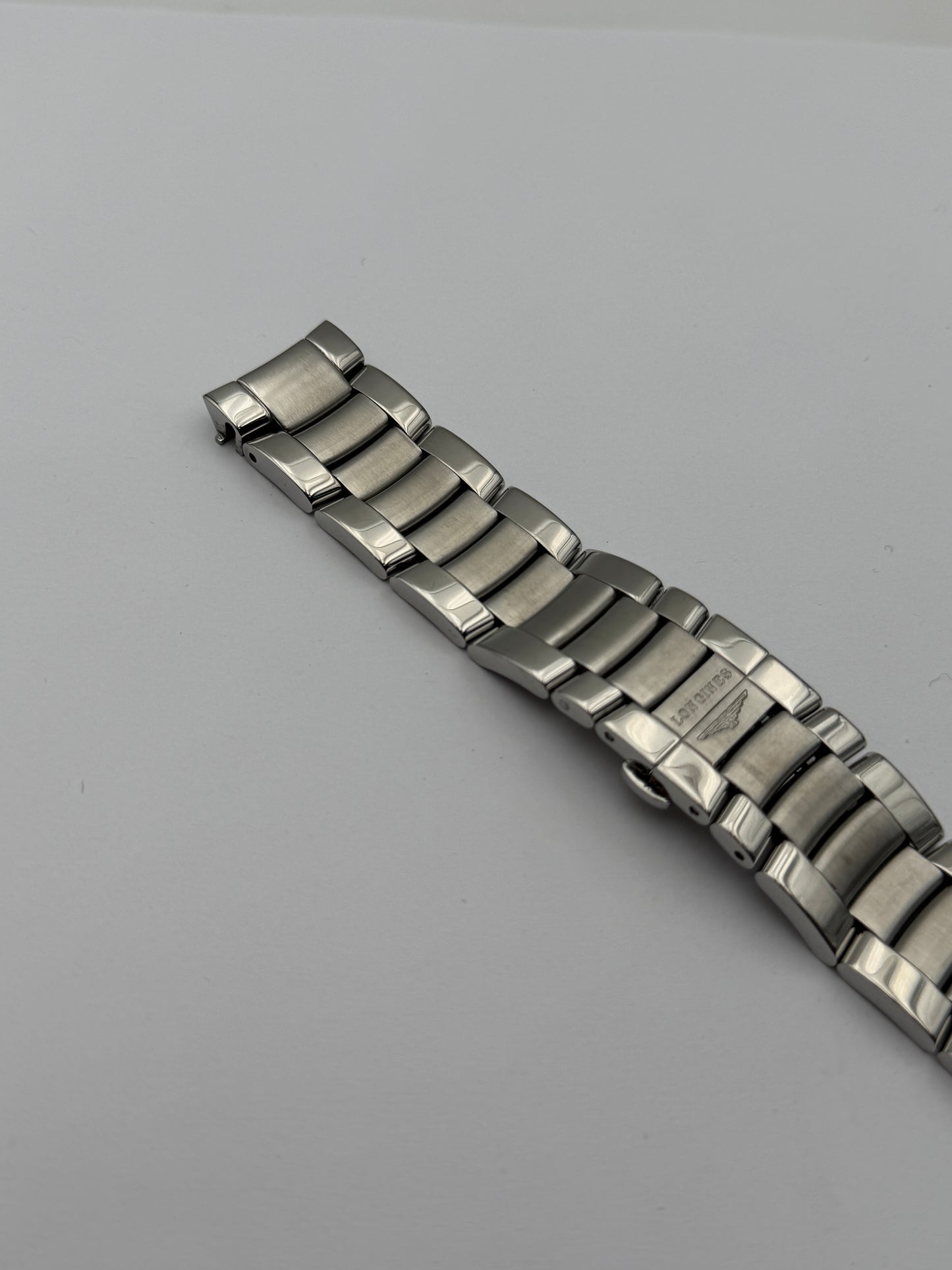 Longines cinturino strap bracciale bracelet steel 20mm