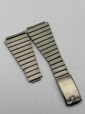 Bulova cinturino strap steel 24mm vintage