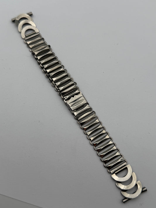 bonclip military steel bracciale bracelet 18mm vintage