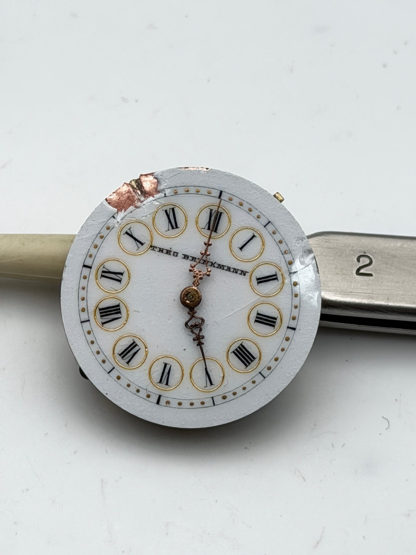 theo brinkmann 24mm cylinder movement movimento pocket watch