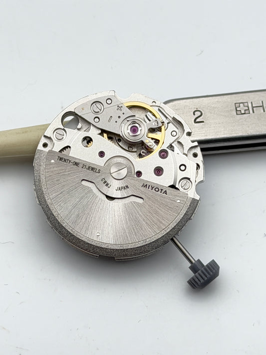 miyota 8215 automatic movement movimento day date new nos