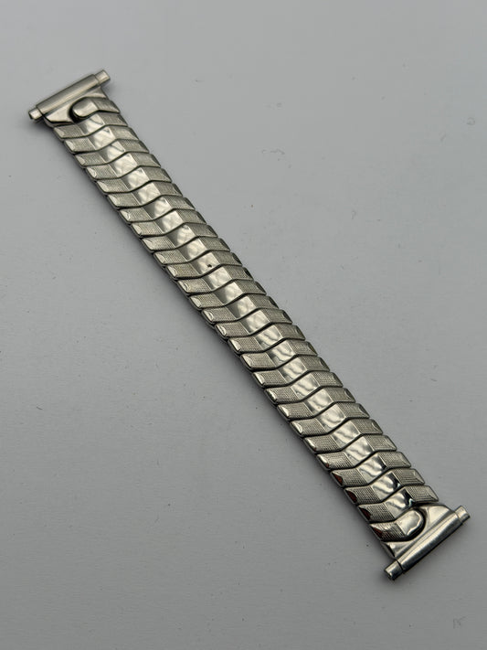 vintage 16-21mm steel bracciale bracelet