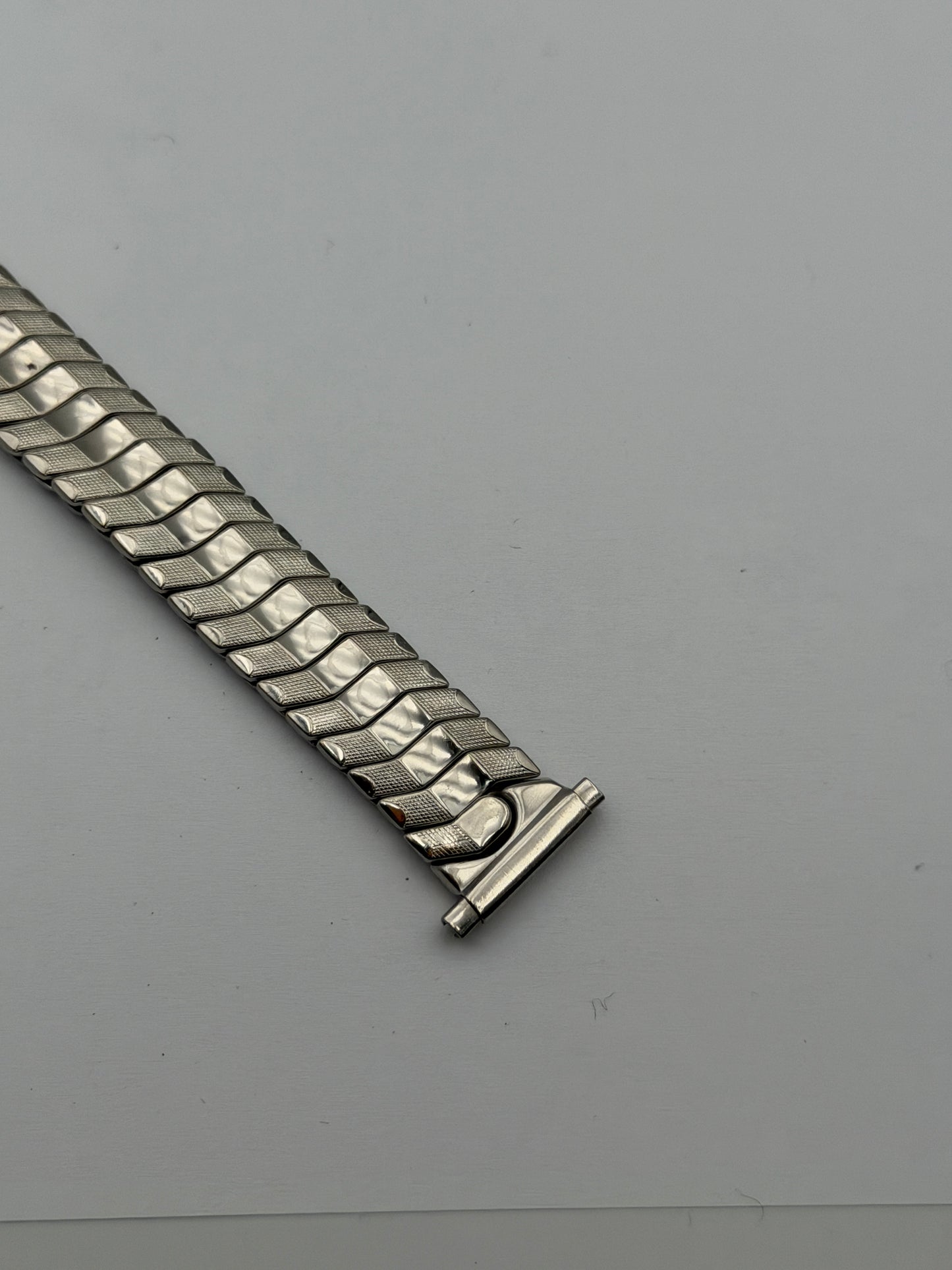 vintage 16-21mm steel bracciale bracelet