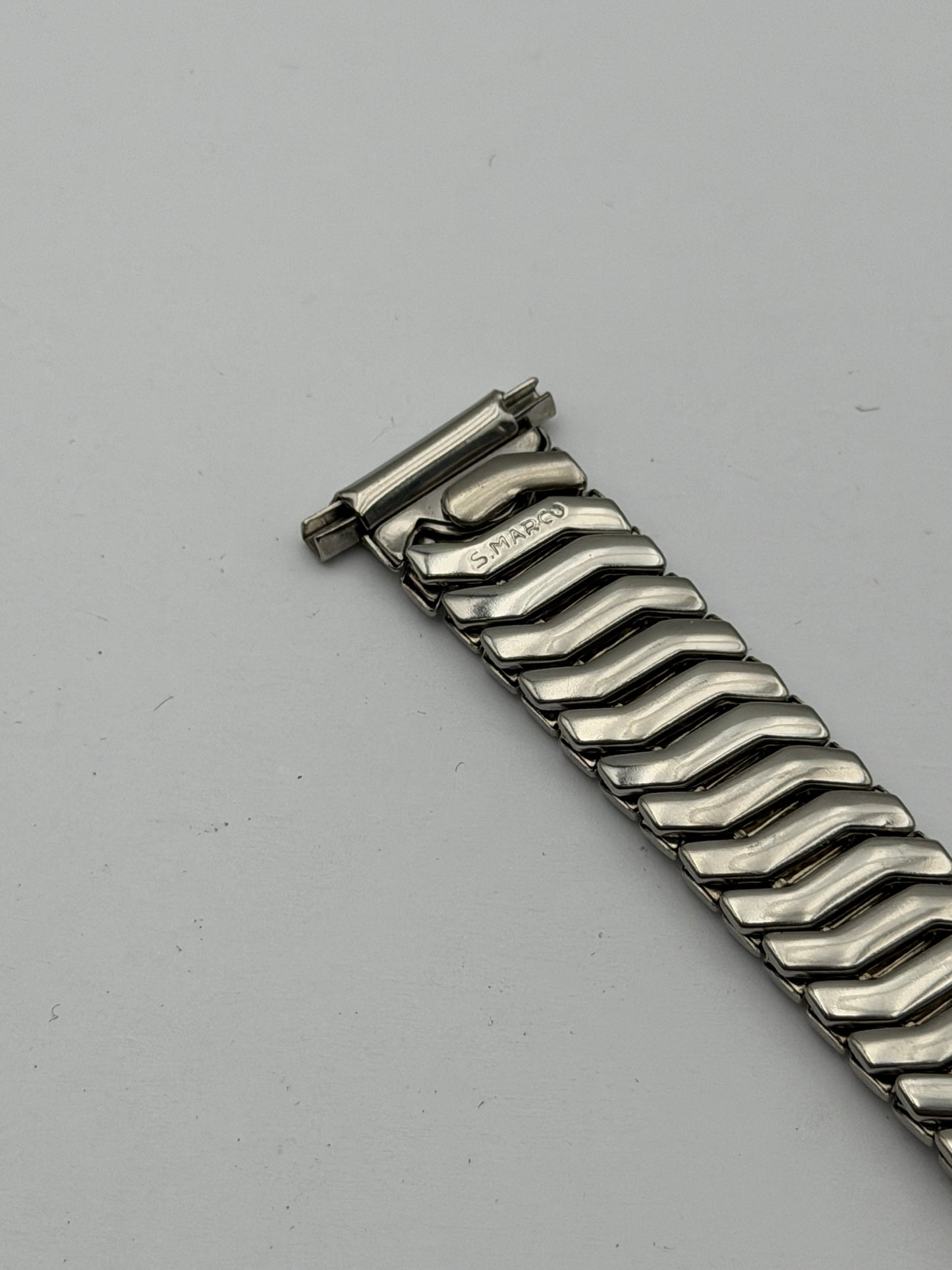 vintage 16-21mm steel bracciale bracelet