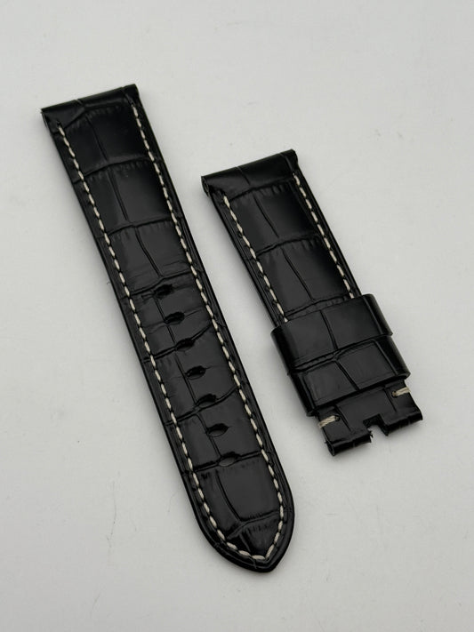 panerai cinturino strap 24mm original leather pelle