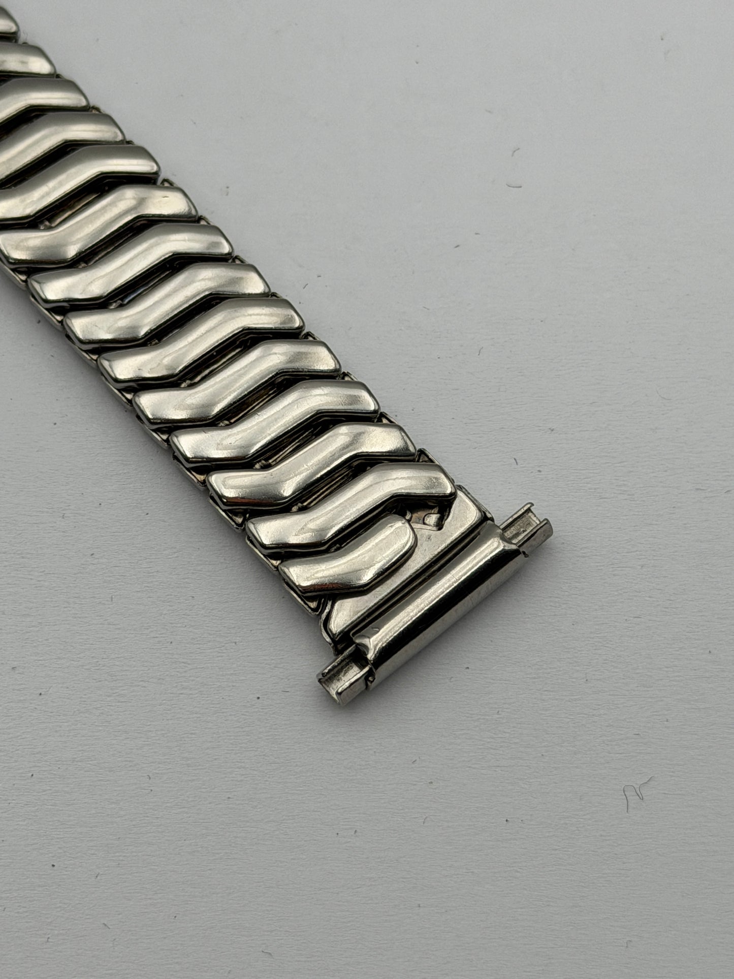 vintage 16-21mm steel bracciale bracelet