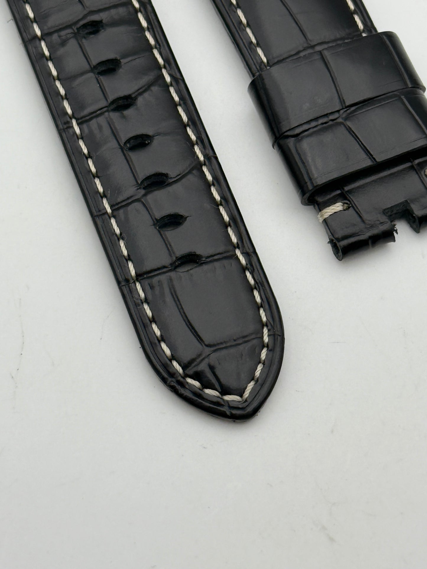 panerai cinturino strap 24mm original leather pelle