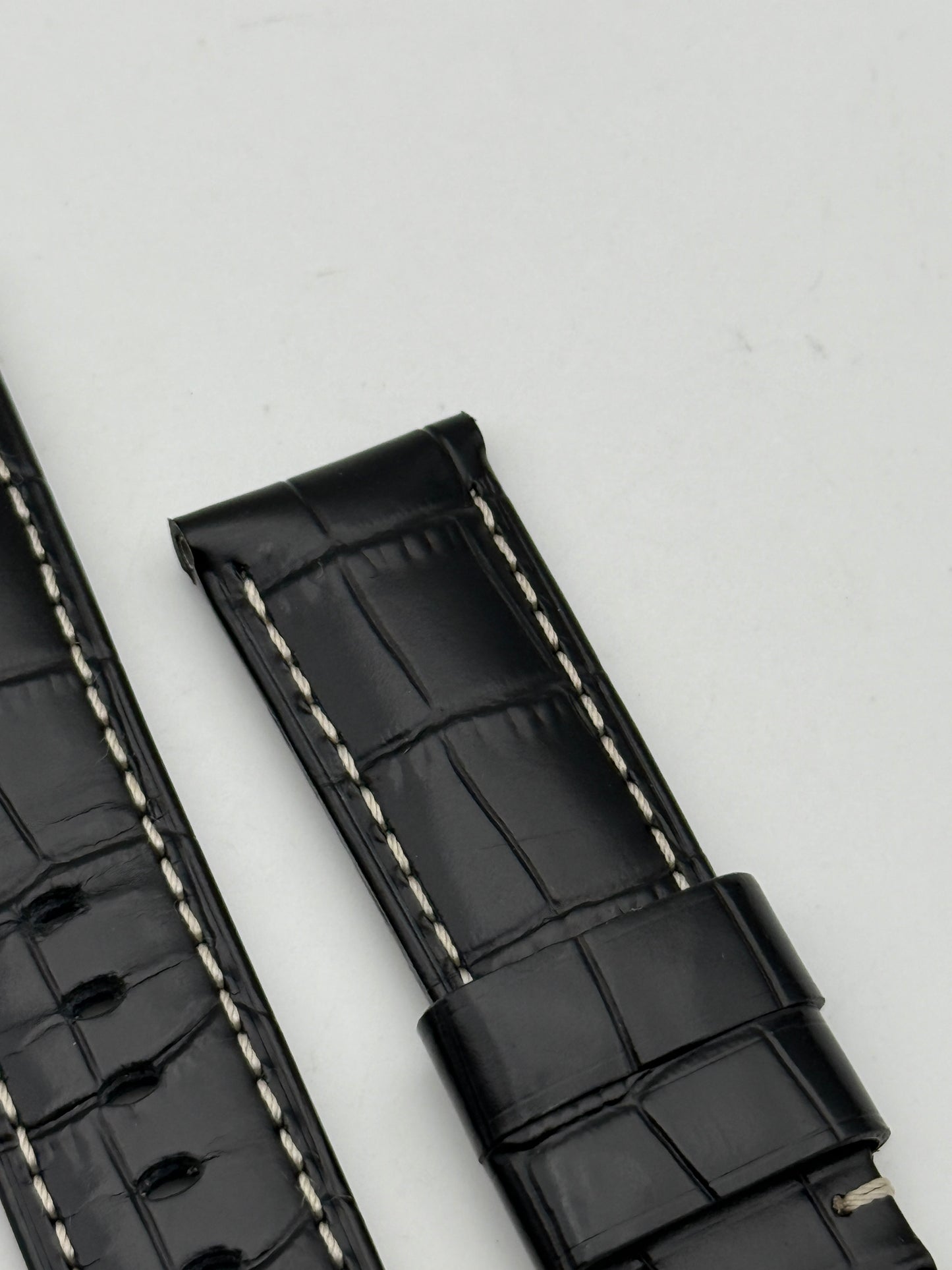 panerai cinturino strap 24mm original leather pelle