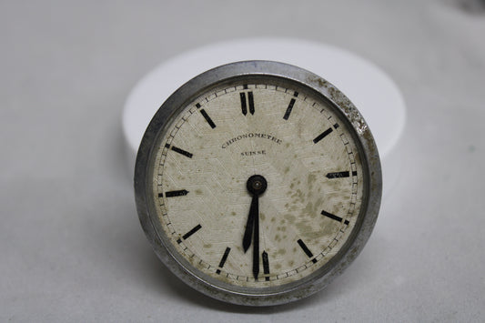 Chronographe Suisse Cie table clock movement movimento