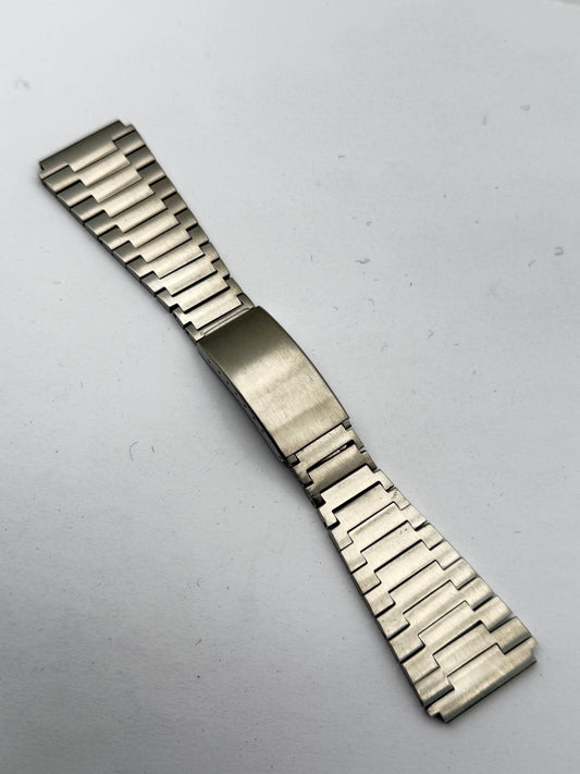 stelux cinturino bracciale bracelet steel vintage 22mm diver