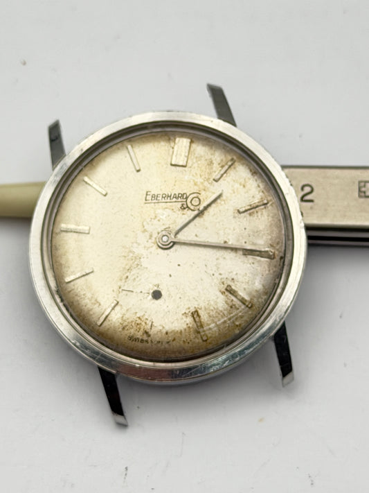 eberhard 33mm vintage watch