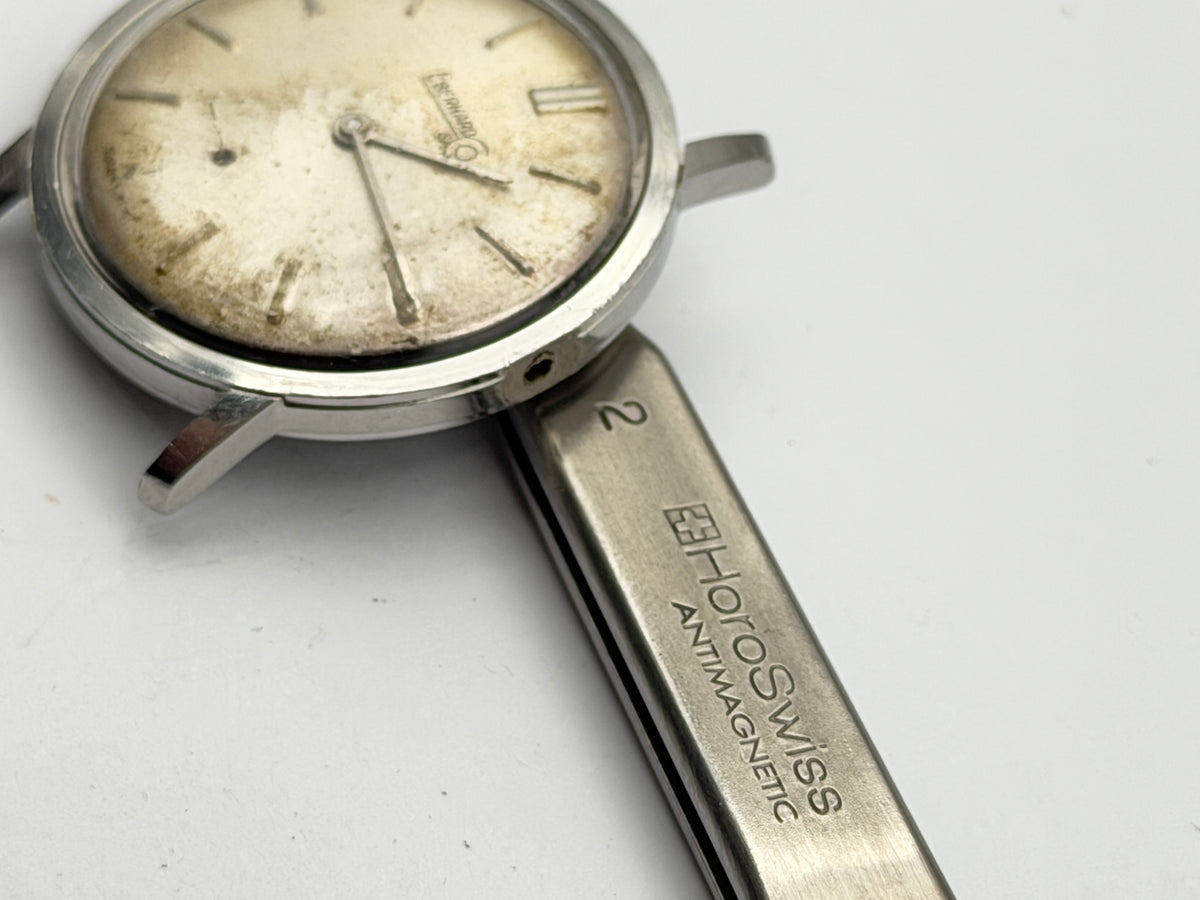 eberhard 33mm vintage watch