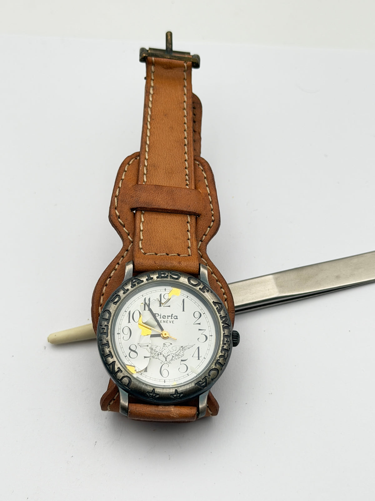 pierfra 36mm swiss made watch  non funzionante