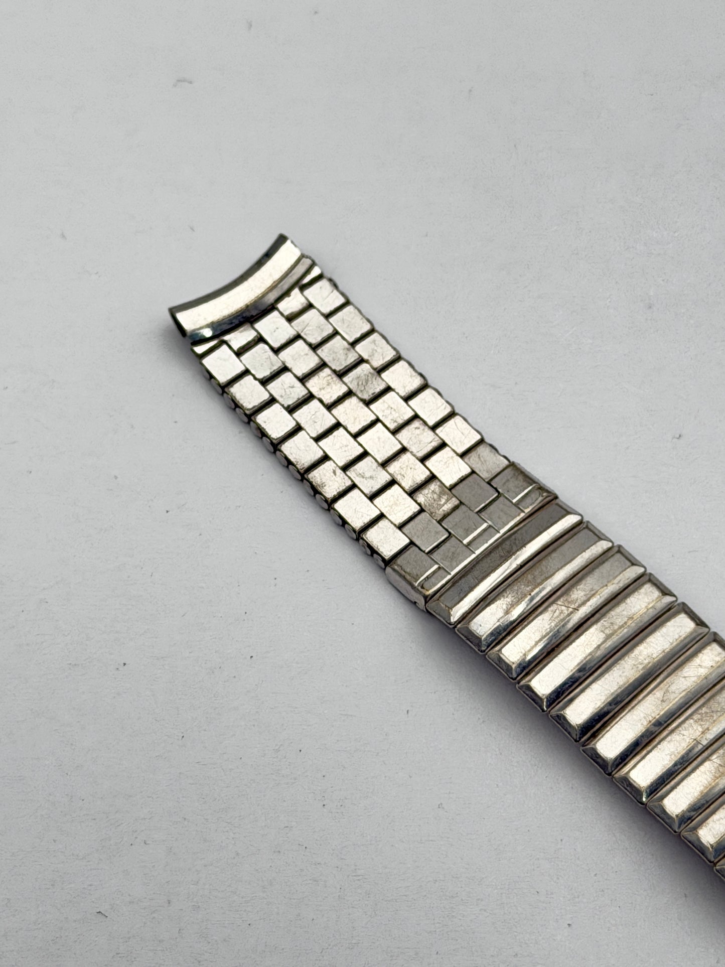 vintage bracciale bracelet steel 14mm elastico