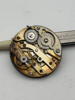 anonimo cilindro 31,5mm cylinder pocket watch movement movimento