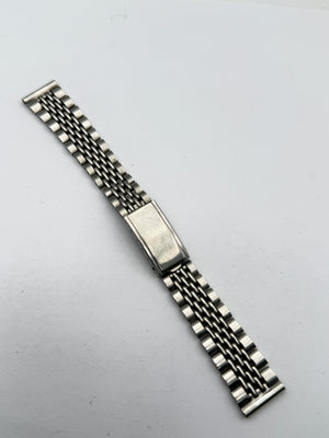 vintage chicchi di riso 16mm rice grains steel bracelet