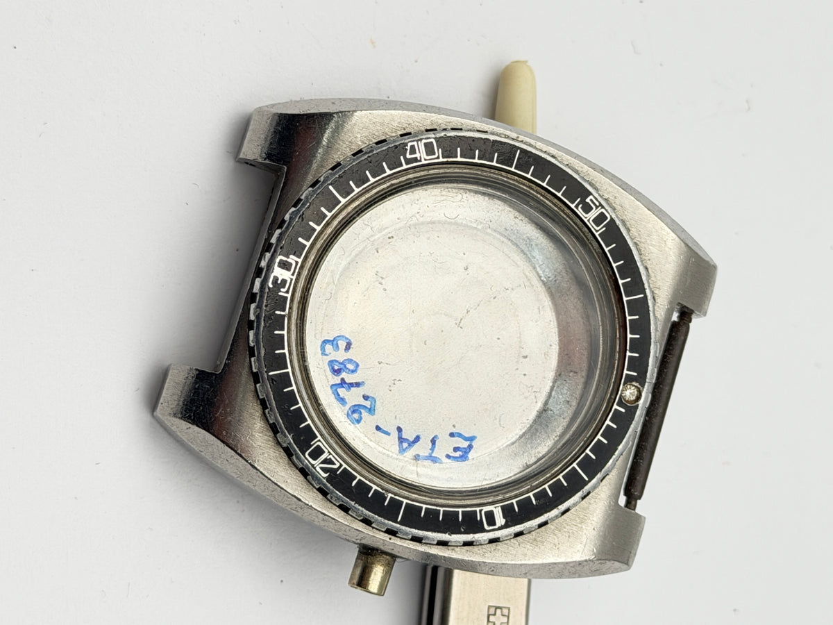 diver 38mm eta 2783 watch case cassa