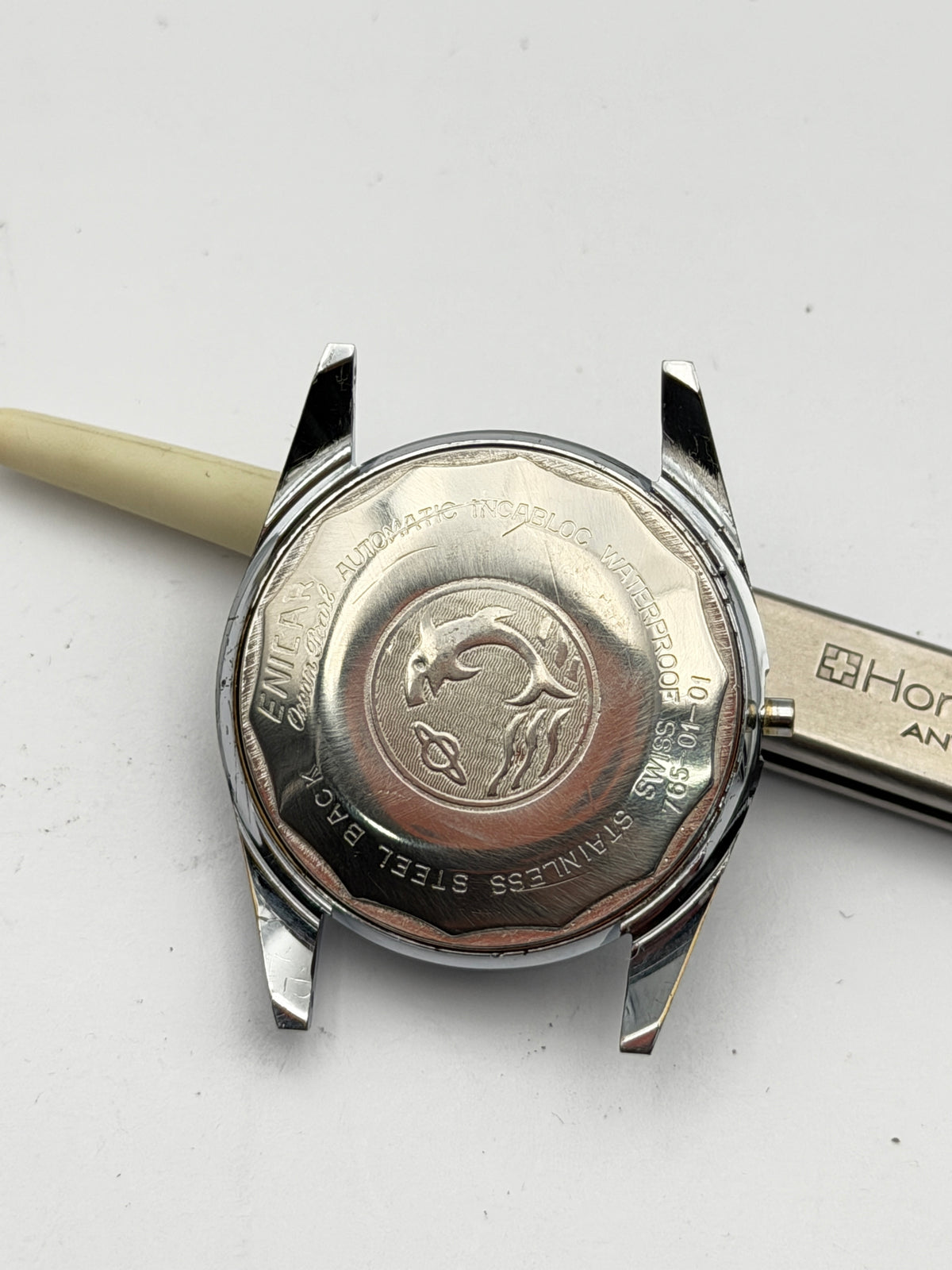 enicar 33mm 2334 cassa case