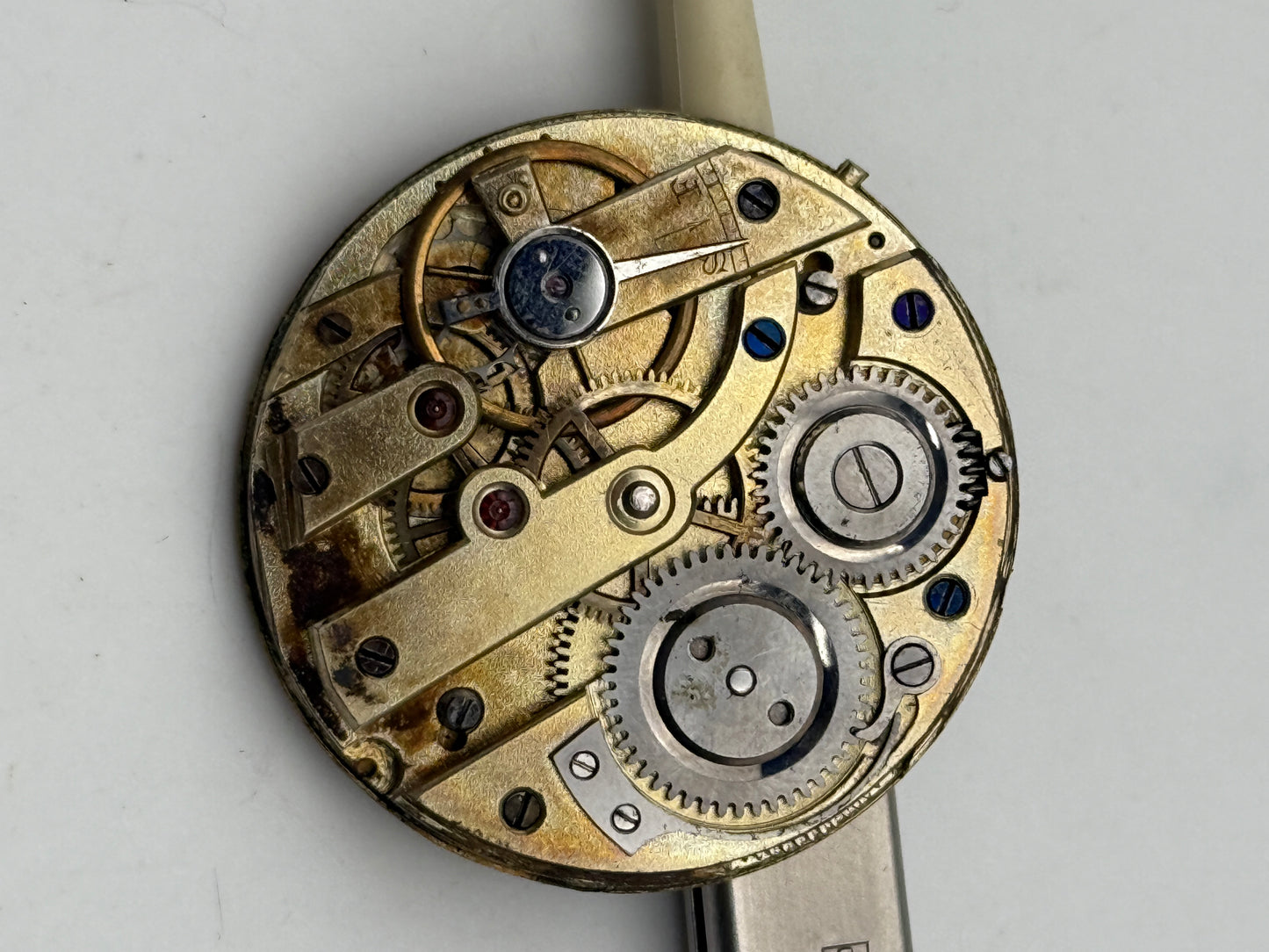 anonimo cilindro 31,3mm cylinder pocket watch movement movimento