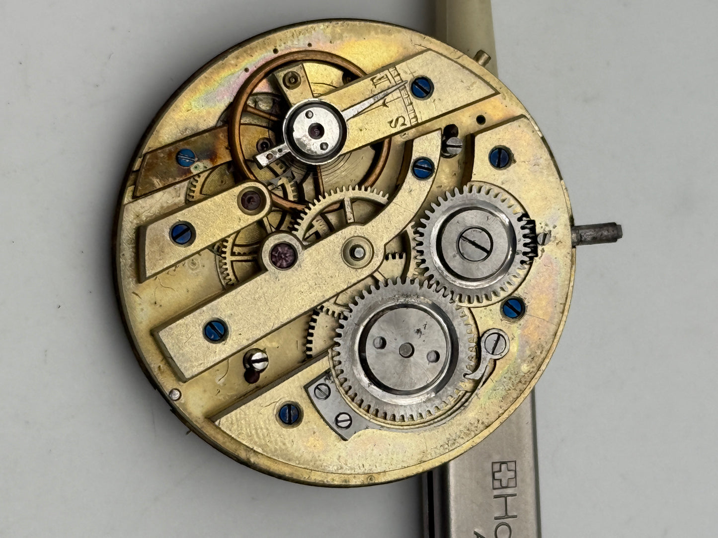 anonimo cilindro 35.5mm cylinder pocket watch movement movimento