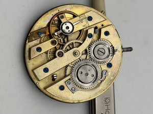anonimo cilindro 35.5mm cylinder pocket watch movement movimento