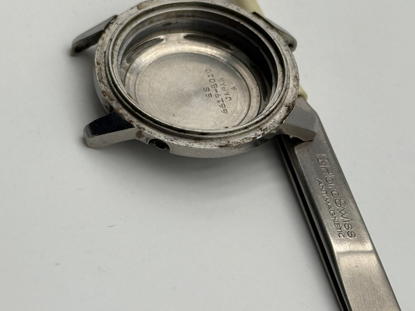 seiko 6619-8010 japan 37mm cassa case