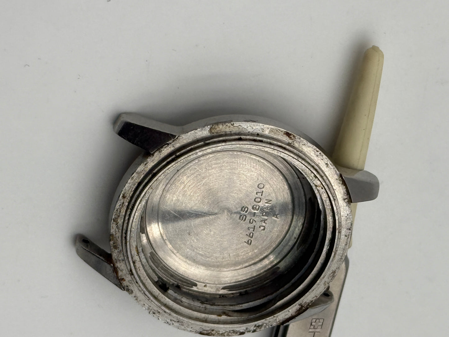 seiko 6619-8010 japan 37mm cassa case