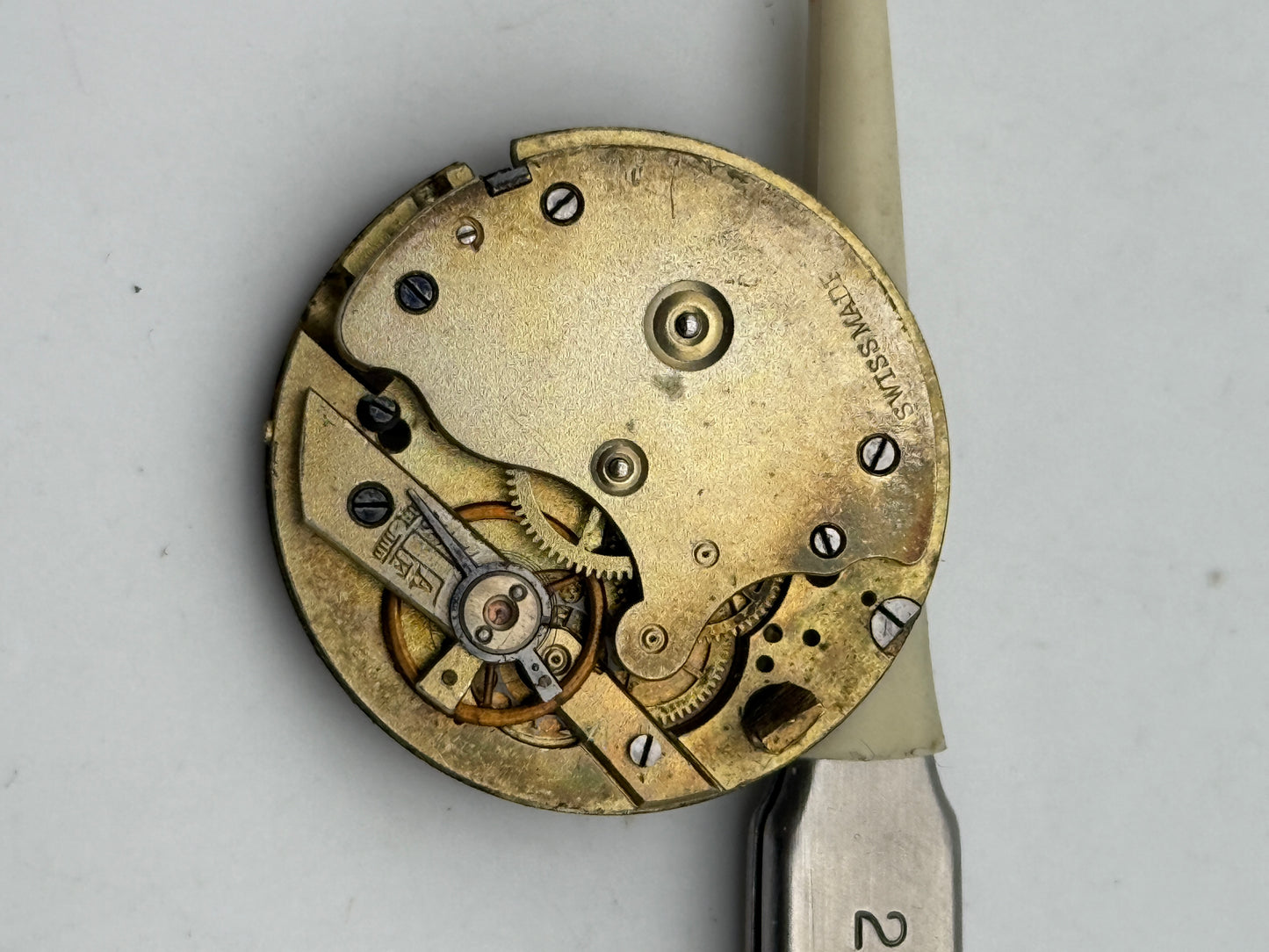 anonimo cilindro 28mm cylinder pocket watch movement movimento
