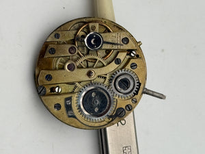 anonimo cilindro 26,5mm cylinder pocket watch movement movimento