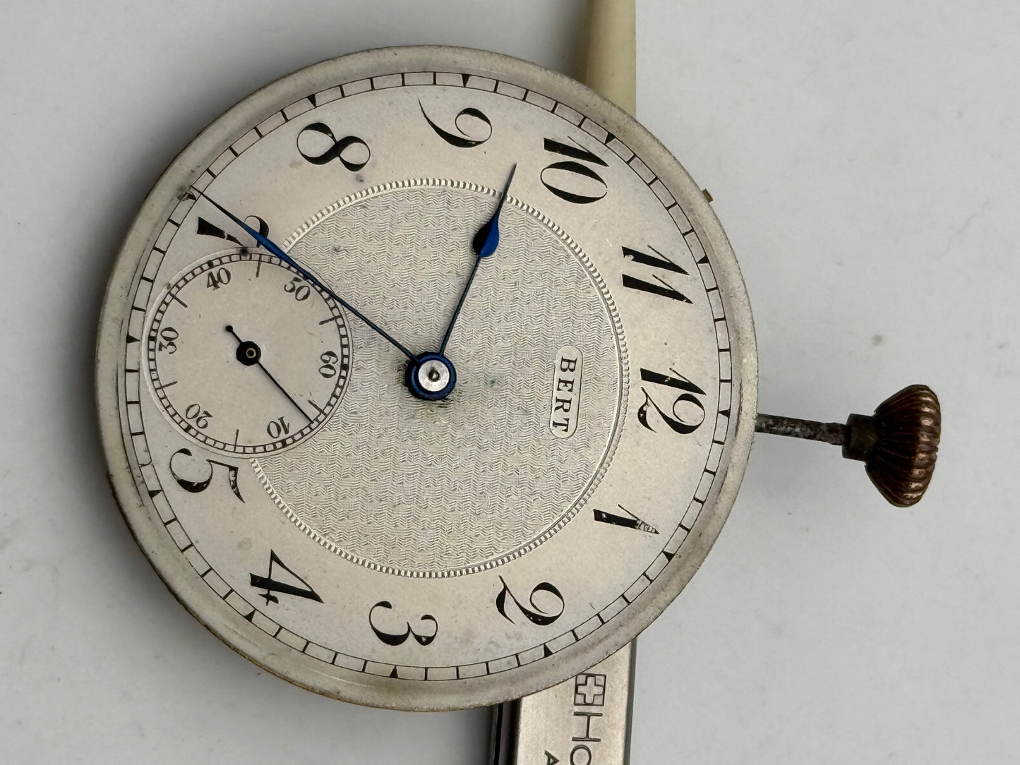 bert pocket watch 42,8mm movement movimento