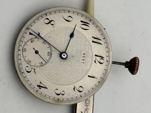bert pocket watch 42,8mm movement movimento