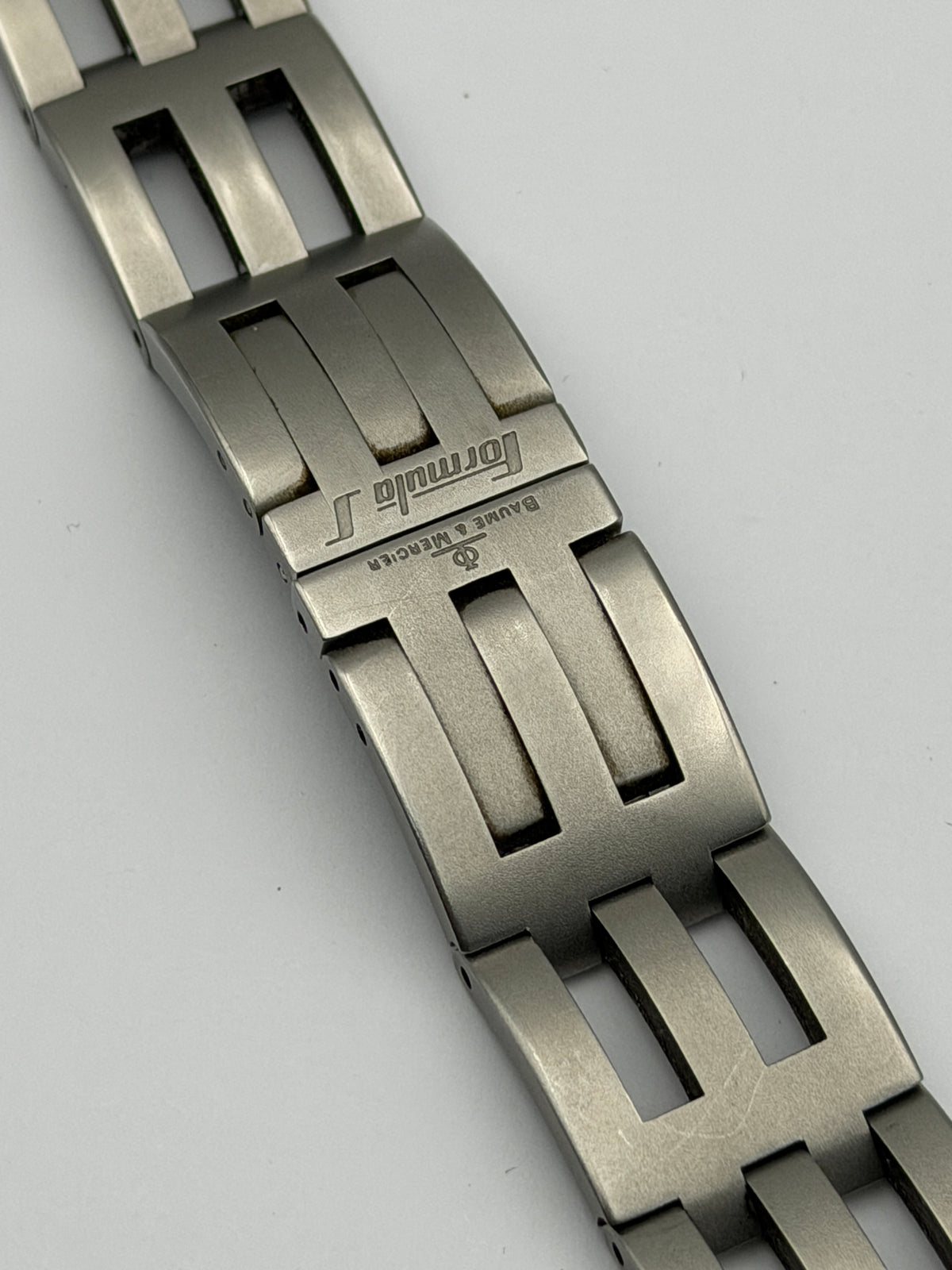baume e mercier formula s 18mm cinturino strap
