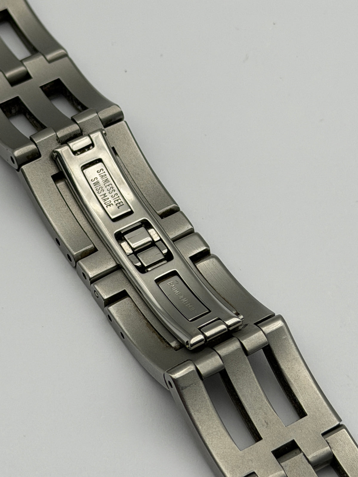 baume e mercier formula s 18mm cinturino strap